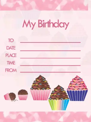 Printable Birthday Invitations - Blog